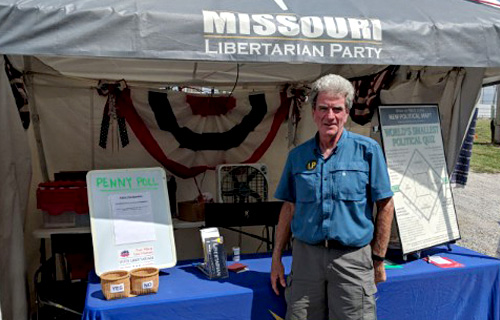 MO Governor Candidate Libertarian Bill Slantz